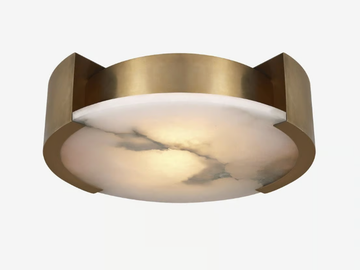 MELANGE LARGE FLUSH MOUNT - LED metal ceiling lamp by Kelly Wearstler - view 2